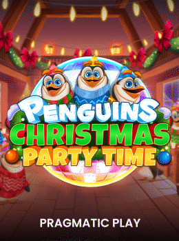 Penguins Christmas Party Time